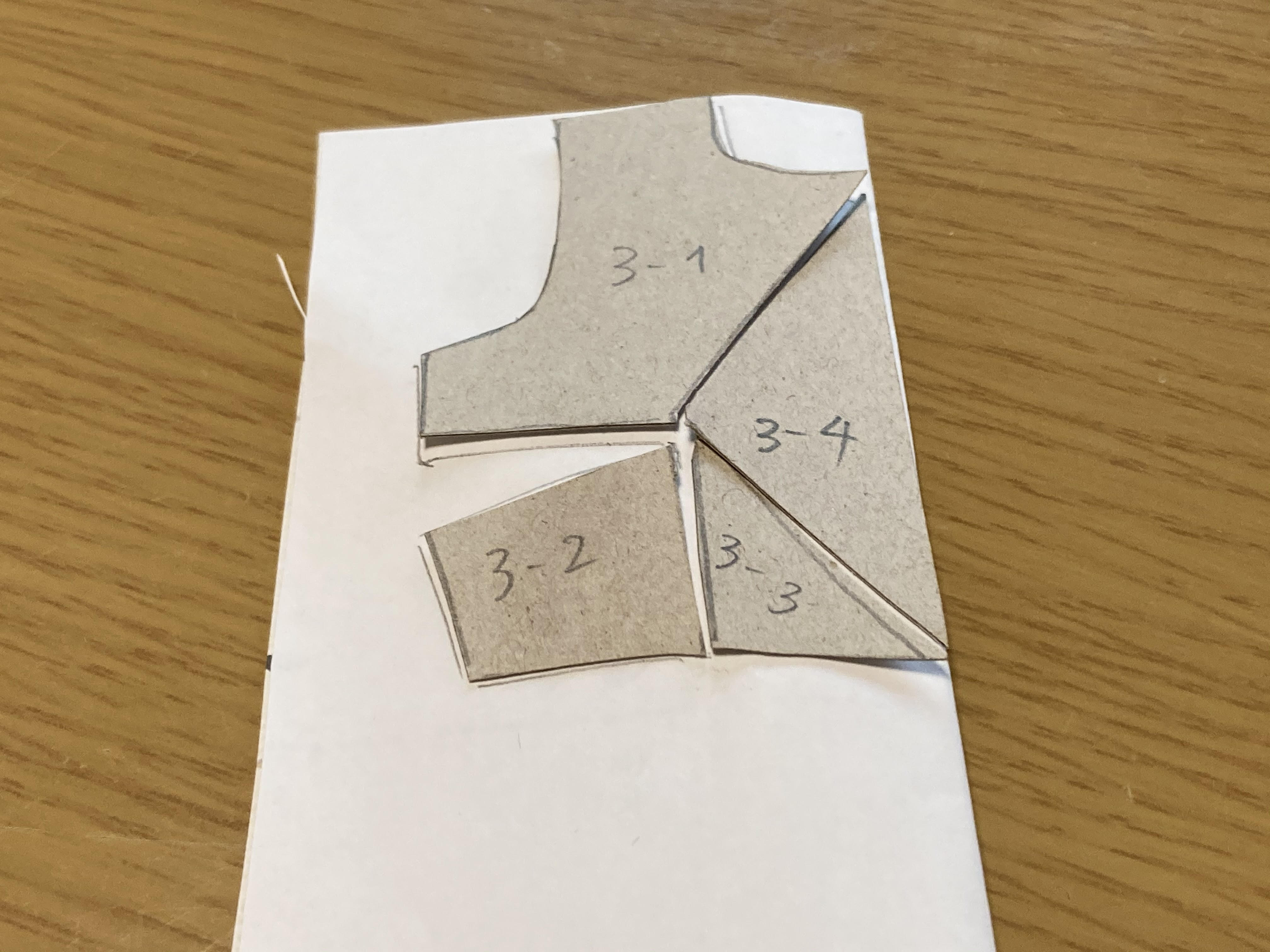 実験 身頃のダーツの位置を移動してみよう その２ リカちゃん服ハンドメイド りんごぽんのおうち 札幌市