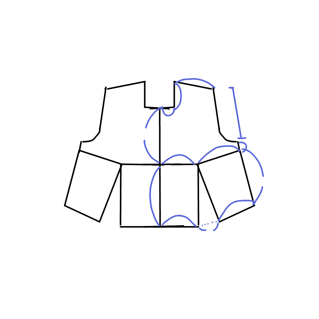 ドール服の型紙作りが楽になる方法 リカちゃん服ハンドメイド りんごぽんのおうち 札幌市