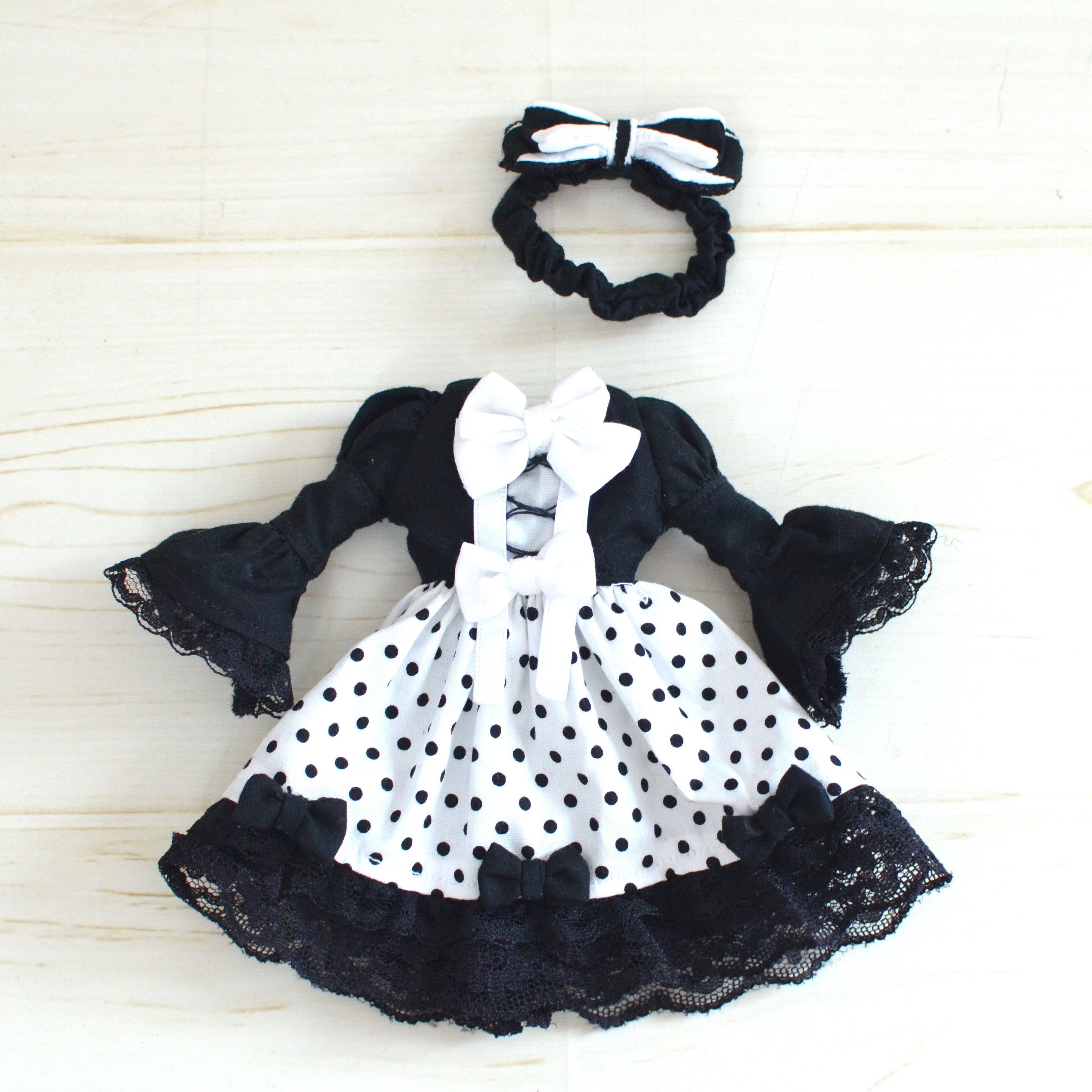 ご注文のワンピース リカちゃん服ハンドメイド りんごぽんのおうち 札幌市