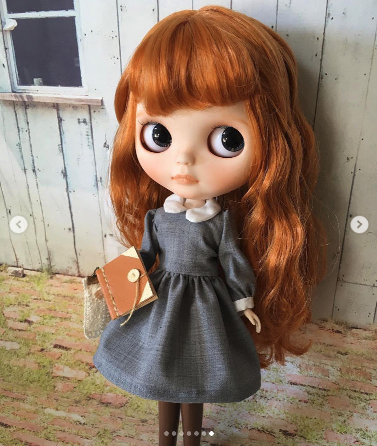 赤毛のアン のかわいいまどかちゃん リカちゃん服ハンドメイド りんごぽんのおうち 札幌市