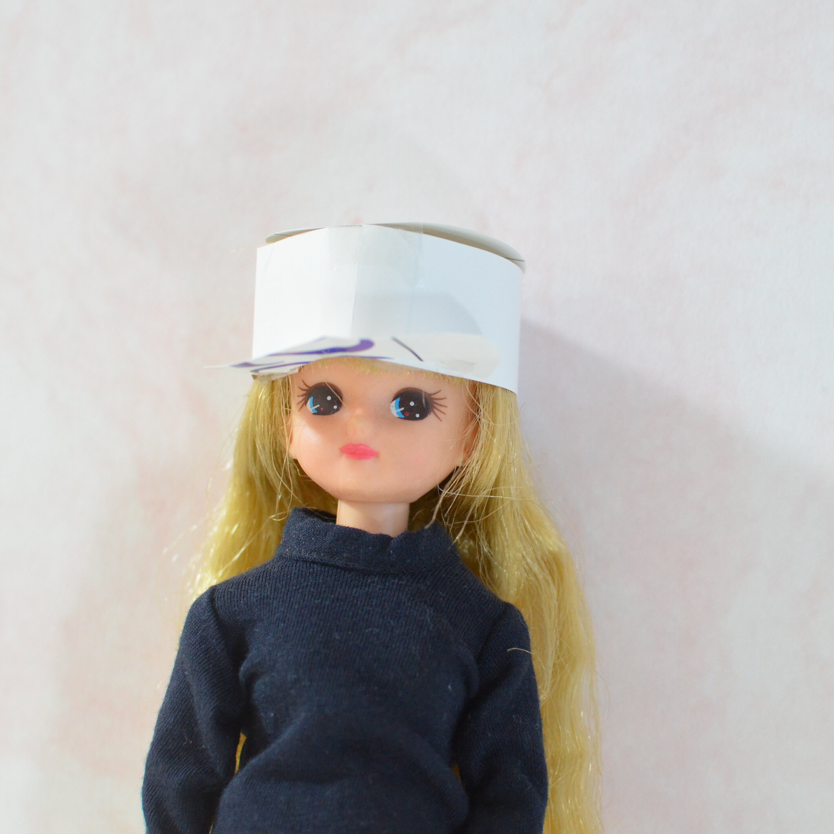リカちゃんサイズの帽子の型紙を作っています！ : リカちゃん服