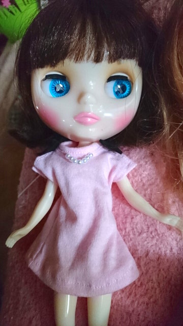 ブライスちゃんへの着用写真 ピュアニーモsボディいいなあ リカちゃん服ハンドメイド りんごぽんのおうち 札幌市