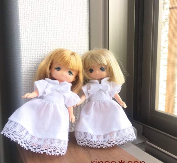 おそろいの天使ちゃんたちがラブリー♪ミキマキちゃんサイズの