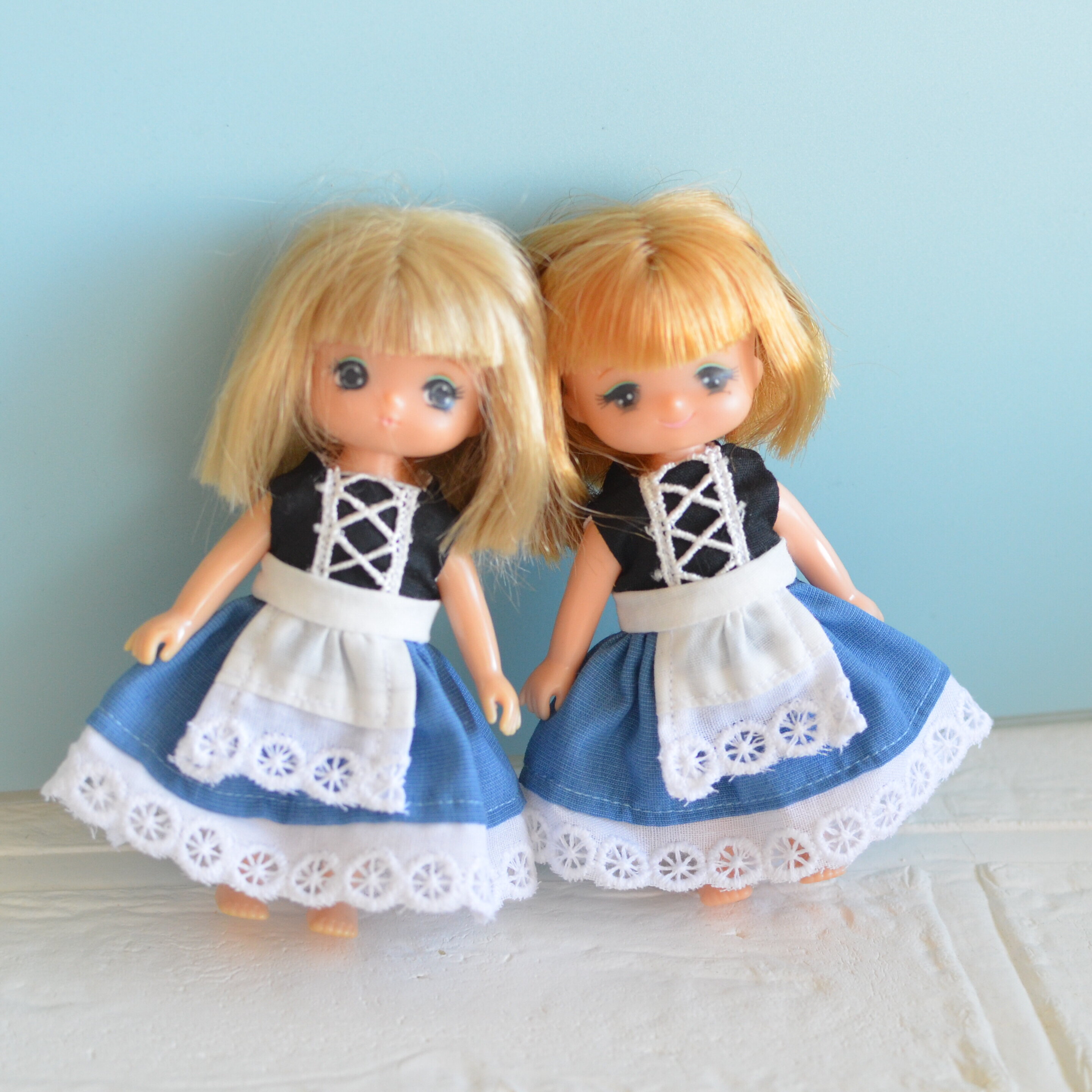 ワンピースとエプロンのセット/友達と久しぶりに会ったら胃腸に根性が