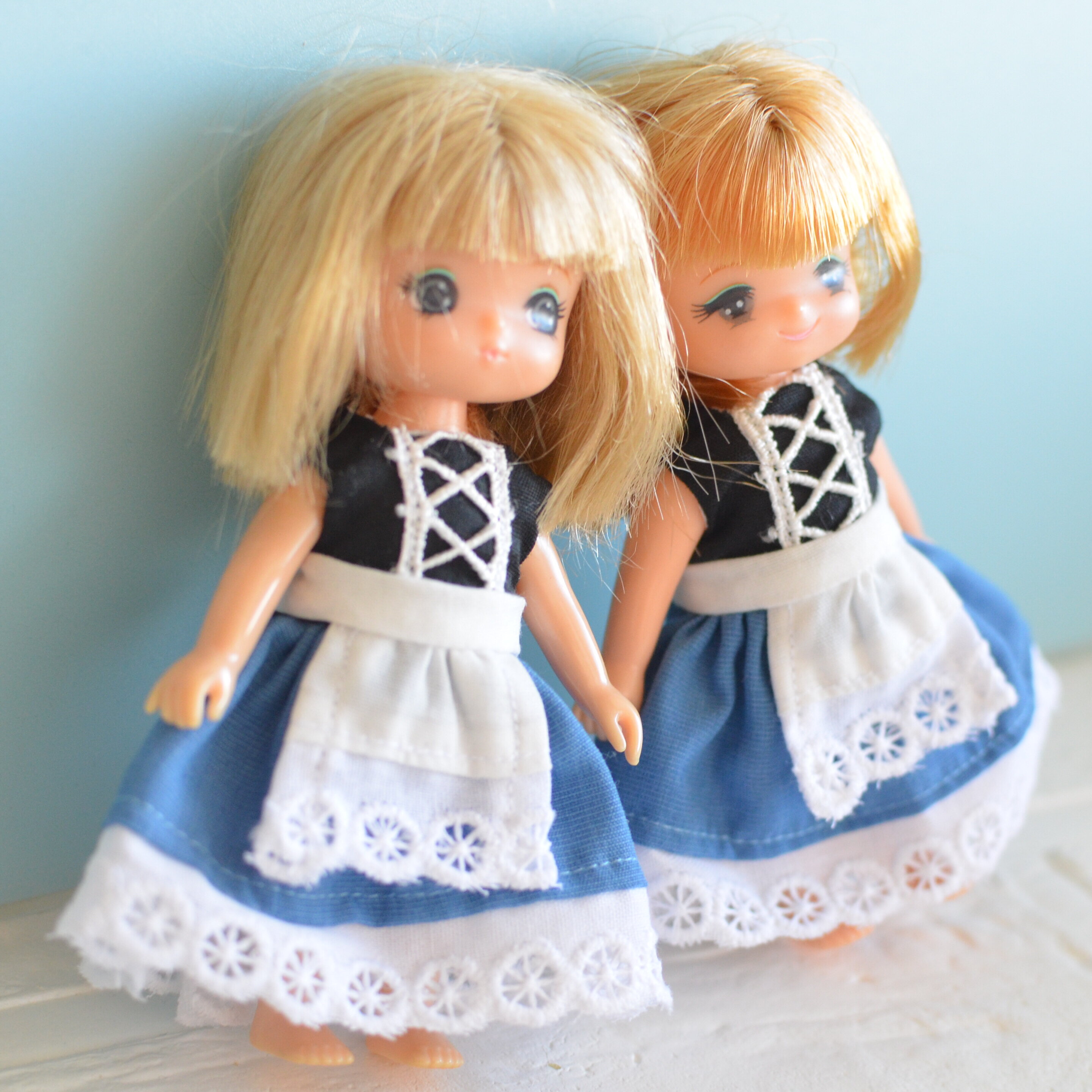 ワンピースとエプロンのセット/友達と久しぶりに会ったら胃腸に根性が