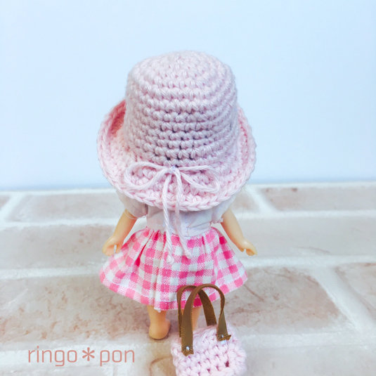 ミキマキちゃんハンドメイドニット帽 - メルカリ