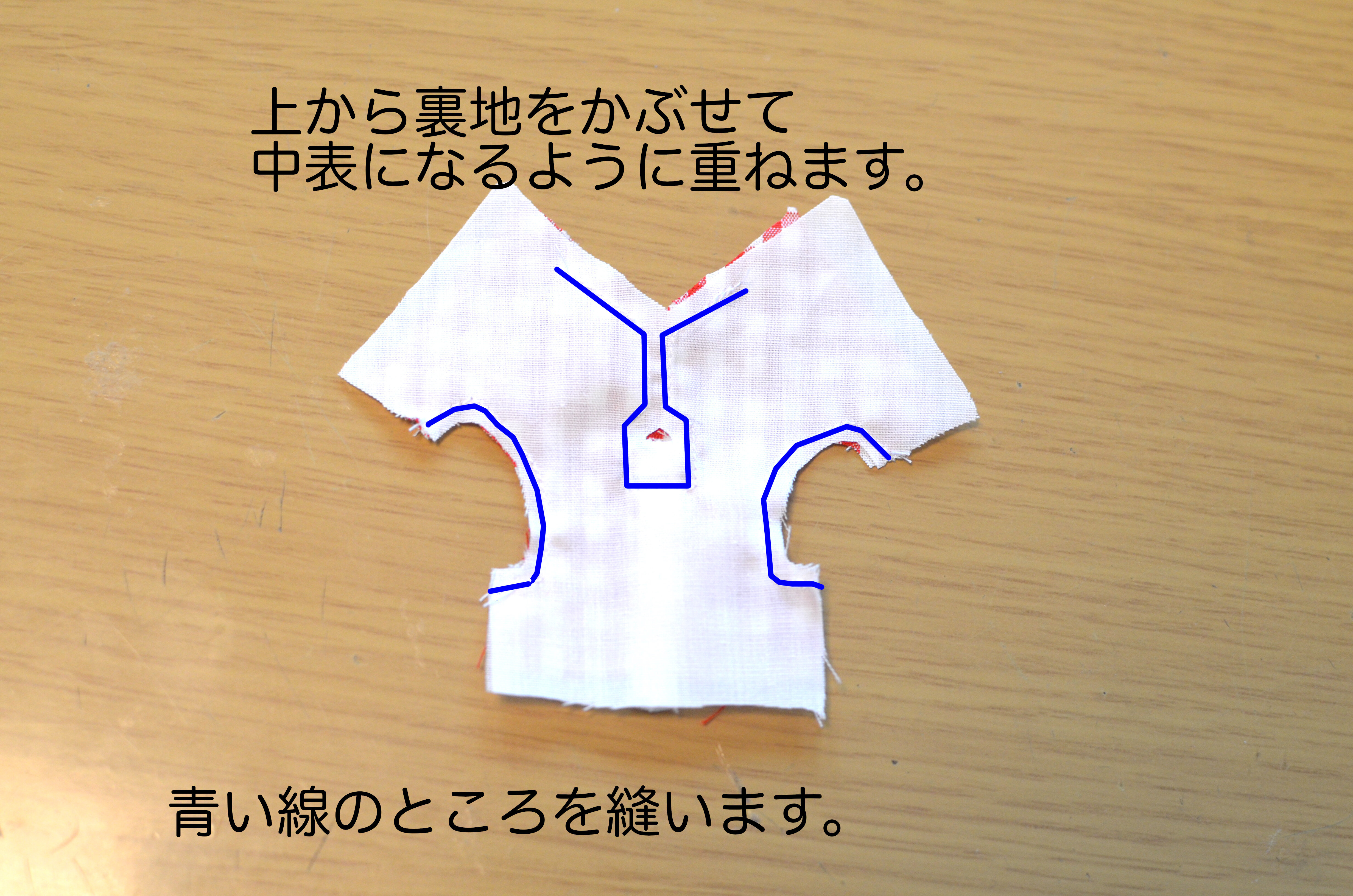 ワンピース　100サイズ　2種類　つけえり　ハンドメイド ワンピース 100サイズ 2種類 つけえり ハンドメイド 【型紙なしで