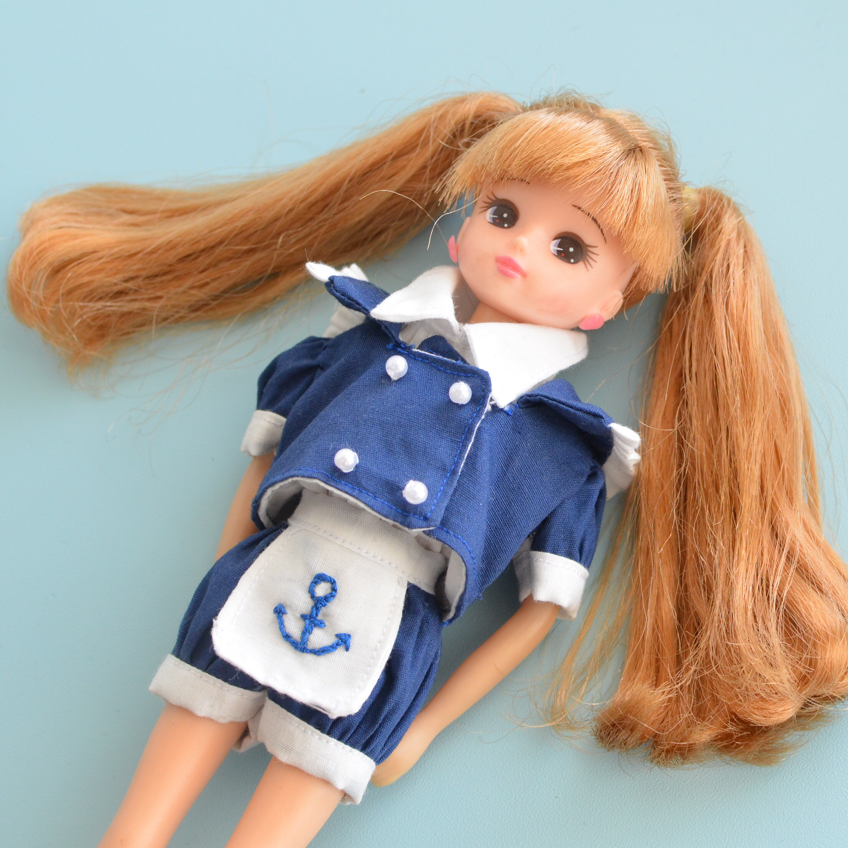 rin-mom型紙 マリンなセットの型紙を公開いたします : リカちゃん服