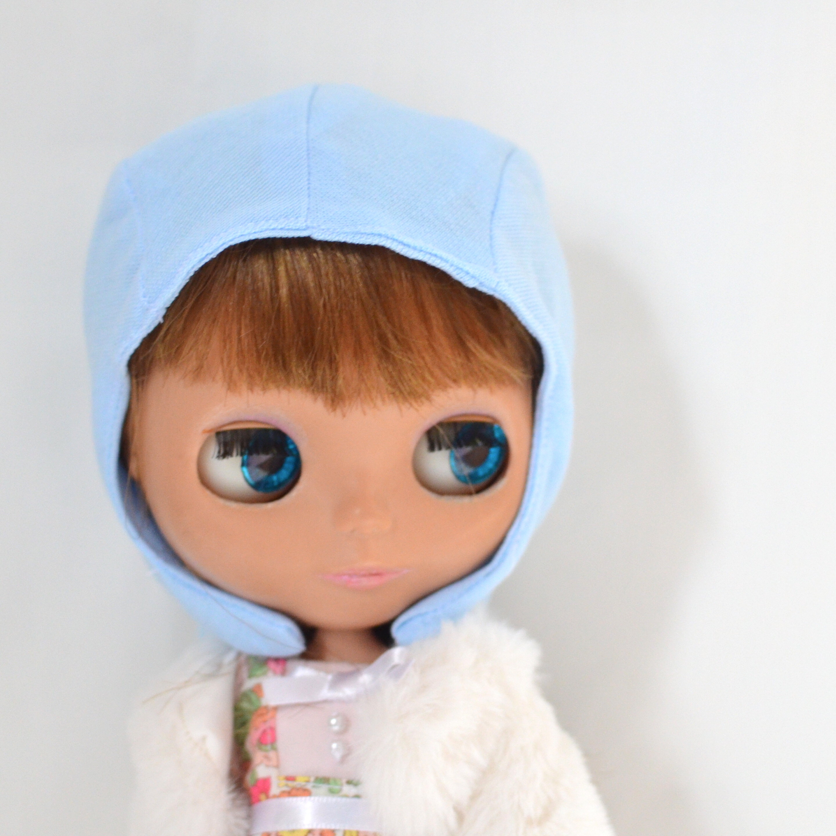 ネオブライス ちゃんの頭巾の型紙作り&実験 : リカちゃん服