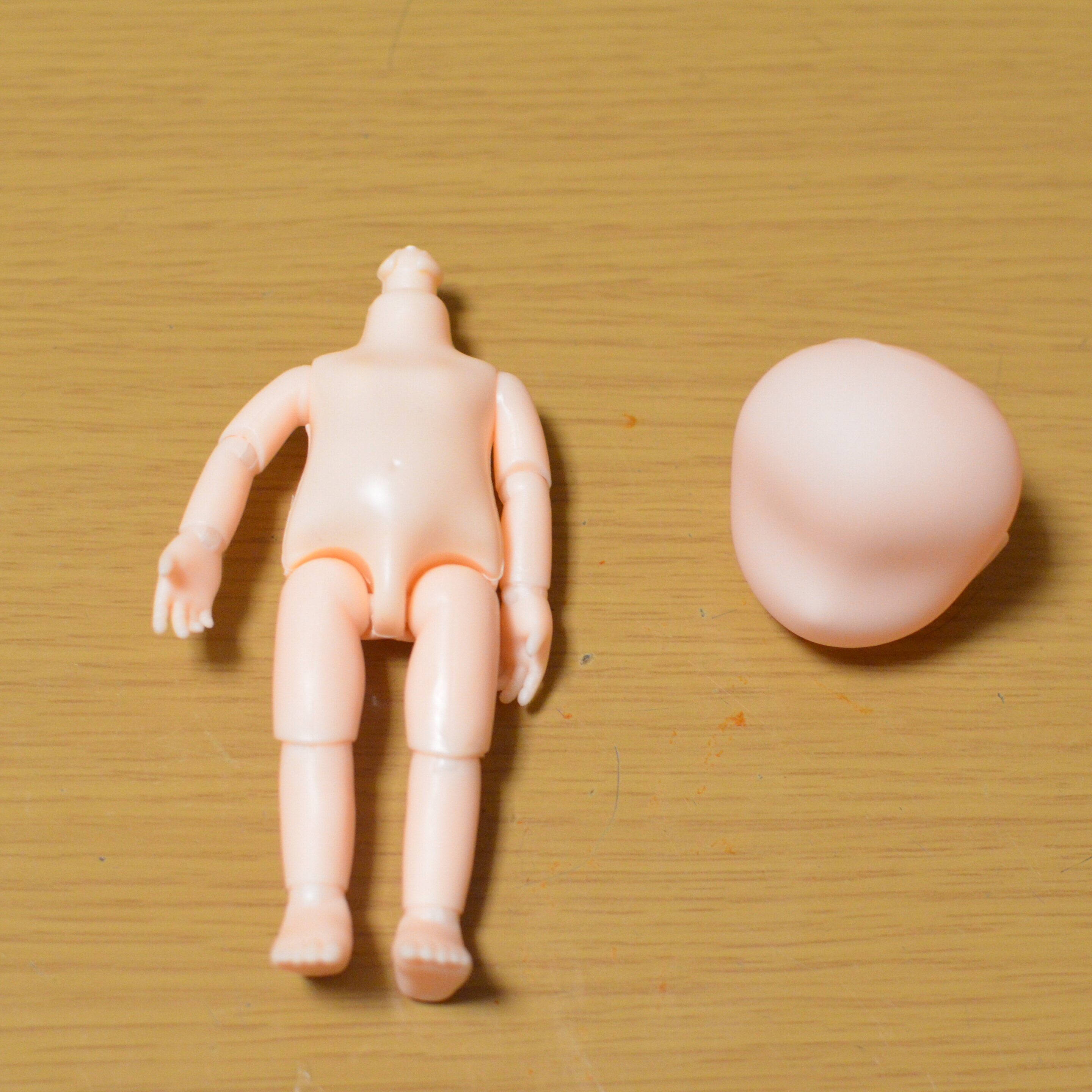 ダイソーさん＆セリアさんの10cmボディの型紙を公開します : リカ