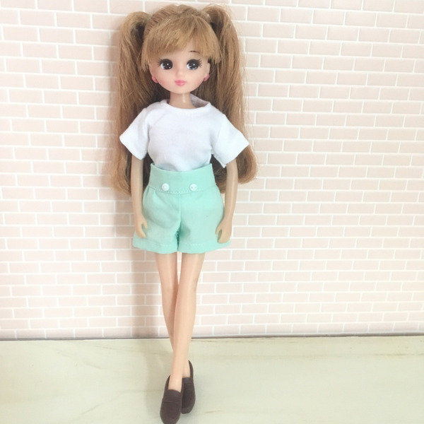Tシャツとショートパンツの型紙を公開します リカちゃん服ハンドメイド りんごぽんのおうち 札幌市 Tシャツとショートパンツの型紙を公開します リカちゃん服ハンドメイド りんごぽんのおうち 札幌市
