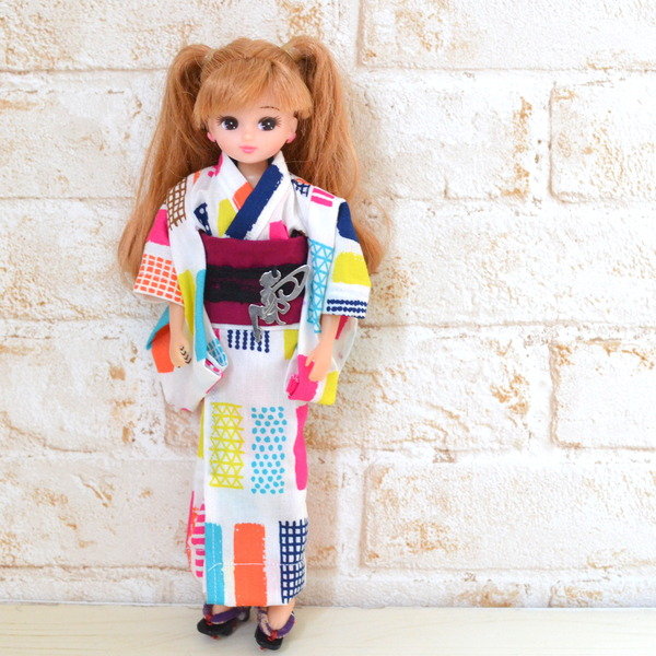 浴衣の型紙を公開いたします 暫定版 リカちゃん服ハンドメイド りんごぽんのおうち 札幌市