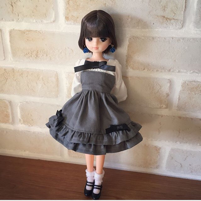 リカちゃんハンドメイド服ワンピースキラちゃん