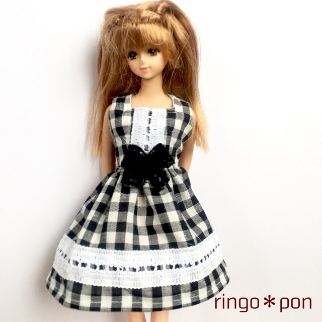 型紙公開！27cmドールサイズのワンピース（7月19日まで無料公開