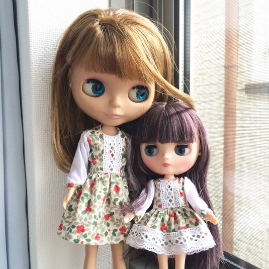 20cmドールサイズの型紙を作りました♪ : リカちゃん服