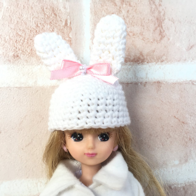 頭の小さなドール用の帽子たち ご縁に感謝します リカちゃん服ハンドメイド りんごぽんのおうち 札幌市