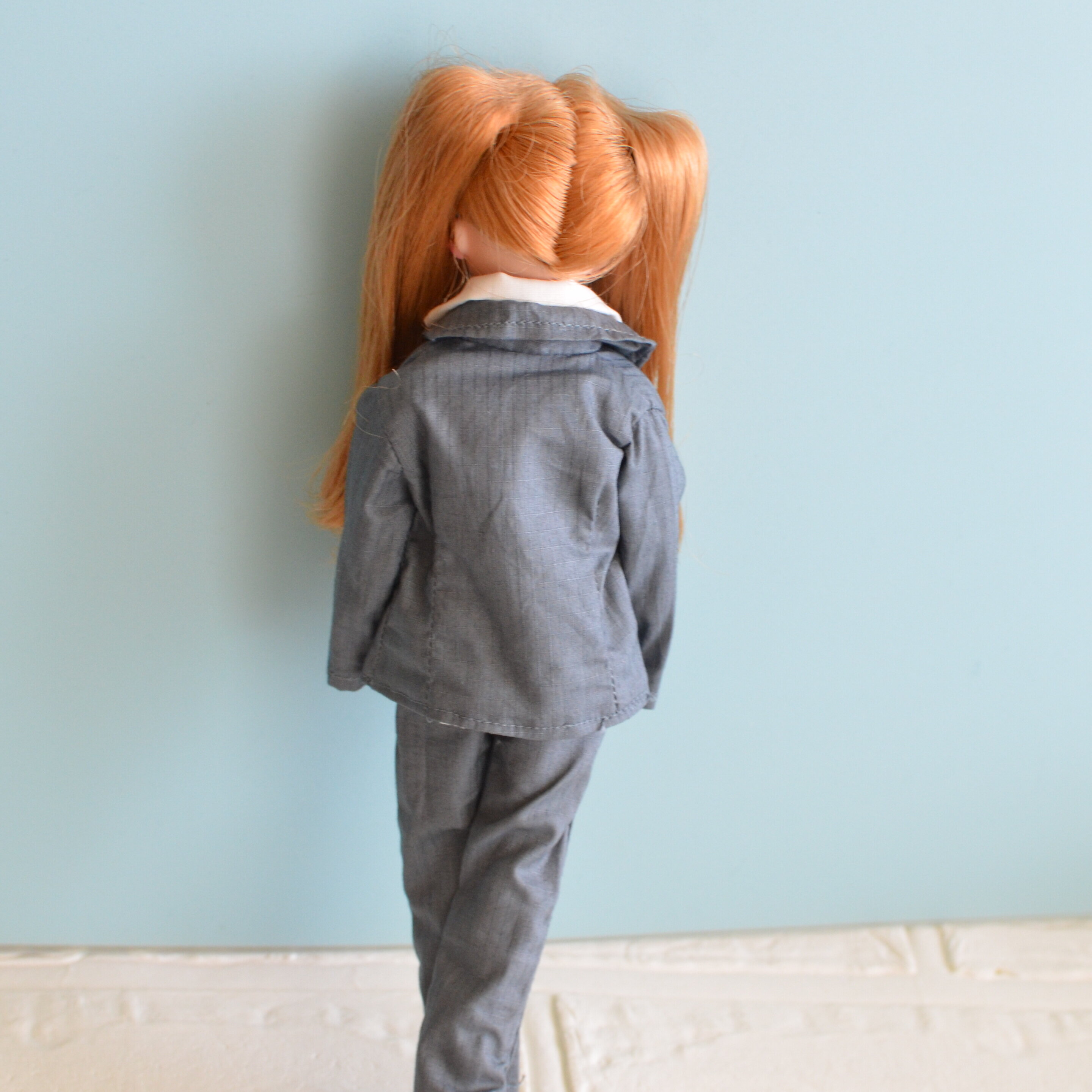 女の子サイズのパンツスーツも作りました/温泉で卓球に挑戦しました