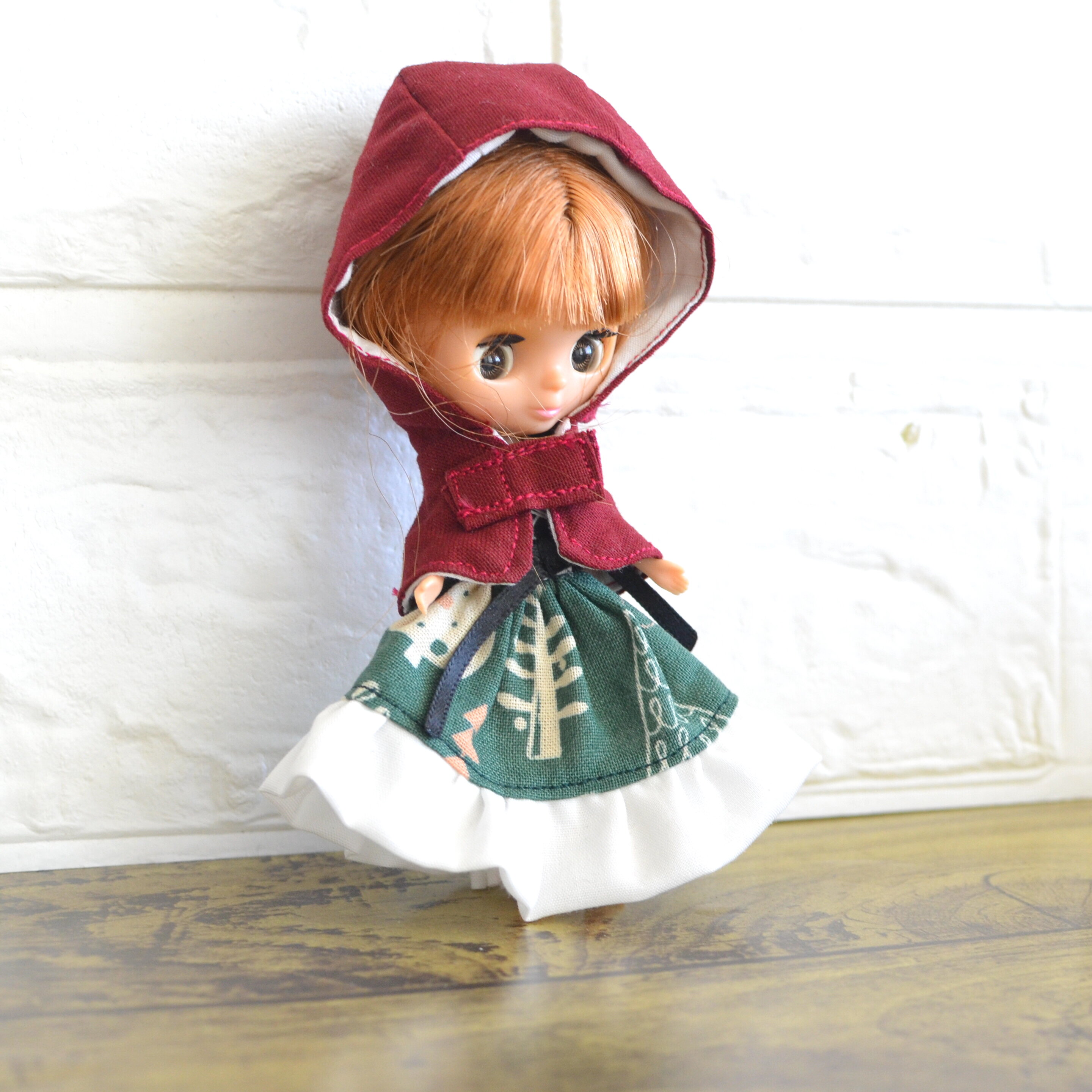 11cmドールサイズのフード付きケープセット/ 「魔女の宅急便5 11cmドールサイズのフード付きケープセット/ 「魔女の宅急便5