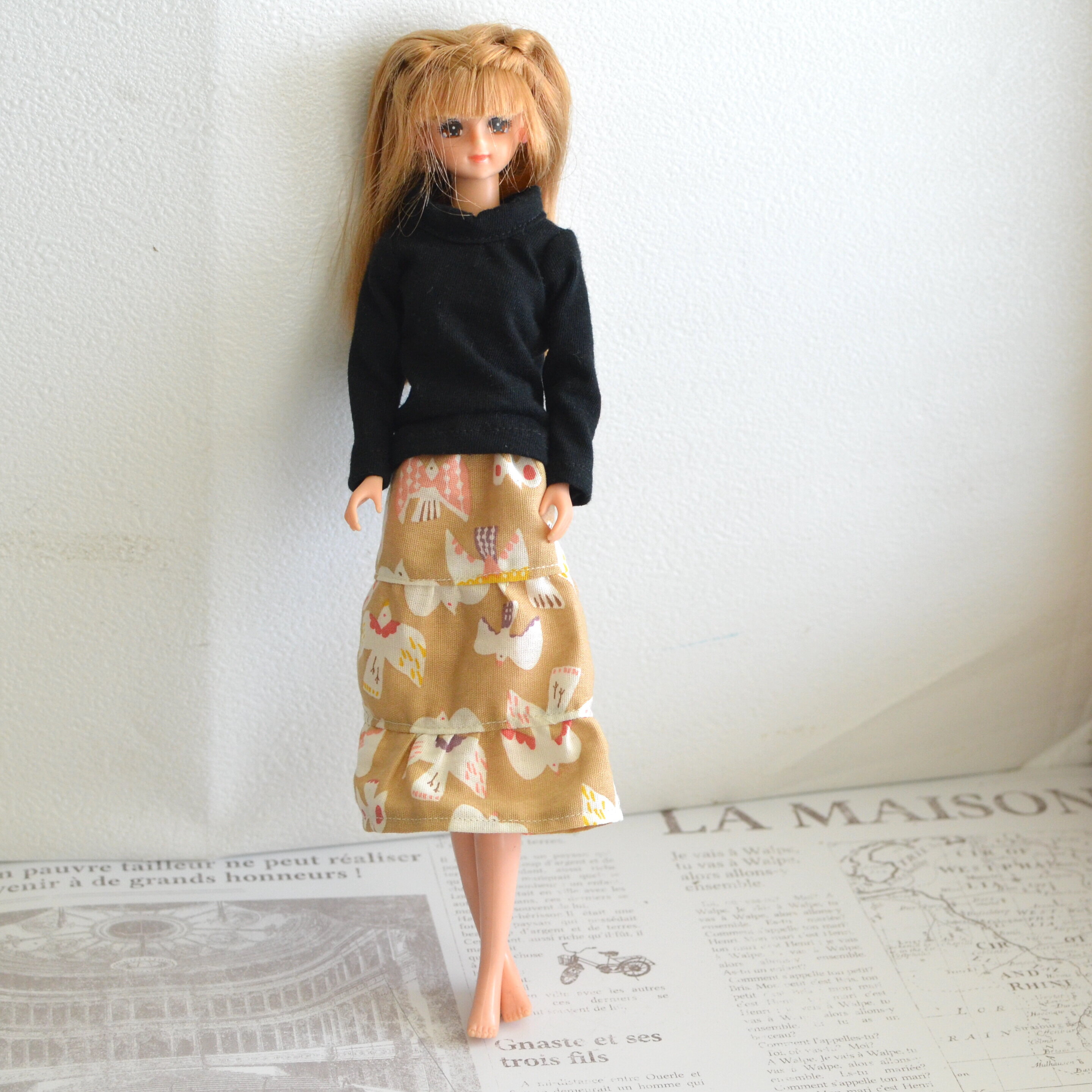 お取り置き】no.2732 22センチドール服 ハンドメイド リカちゃん 22cm