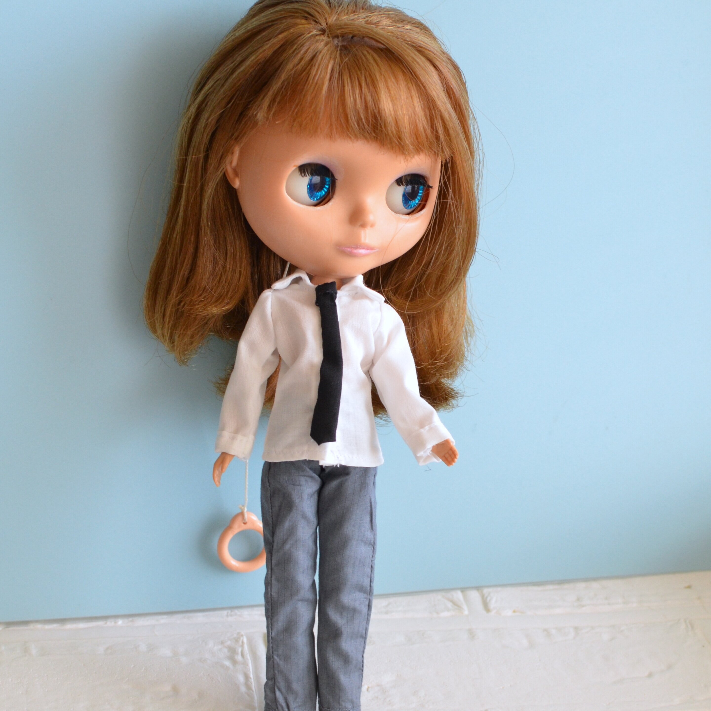 女の子サイズのパンツスーツも作りました/温泉で卓球に挑戦しました