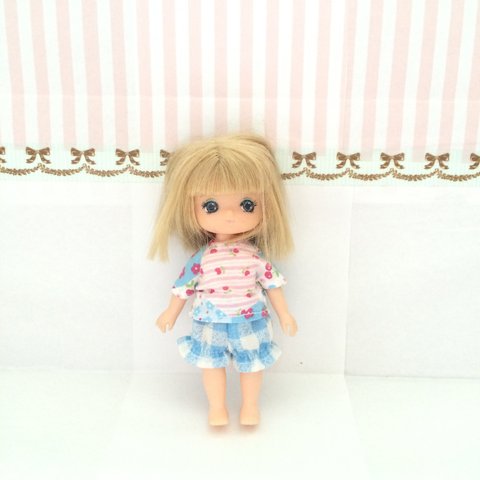 ミキちゃんマキちゃんのかぼちゃパンツ（≧∇≦） : リカちゃん服