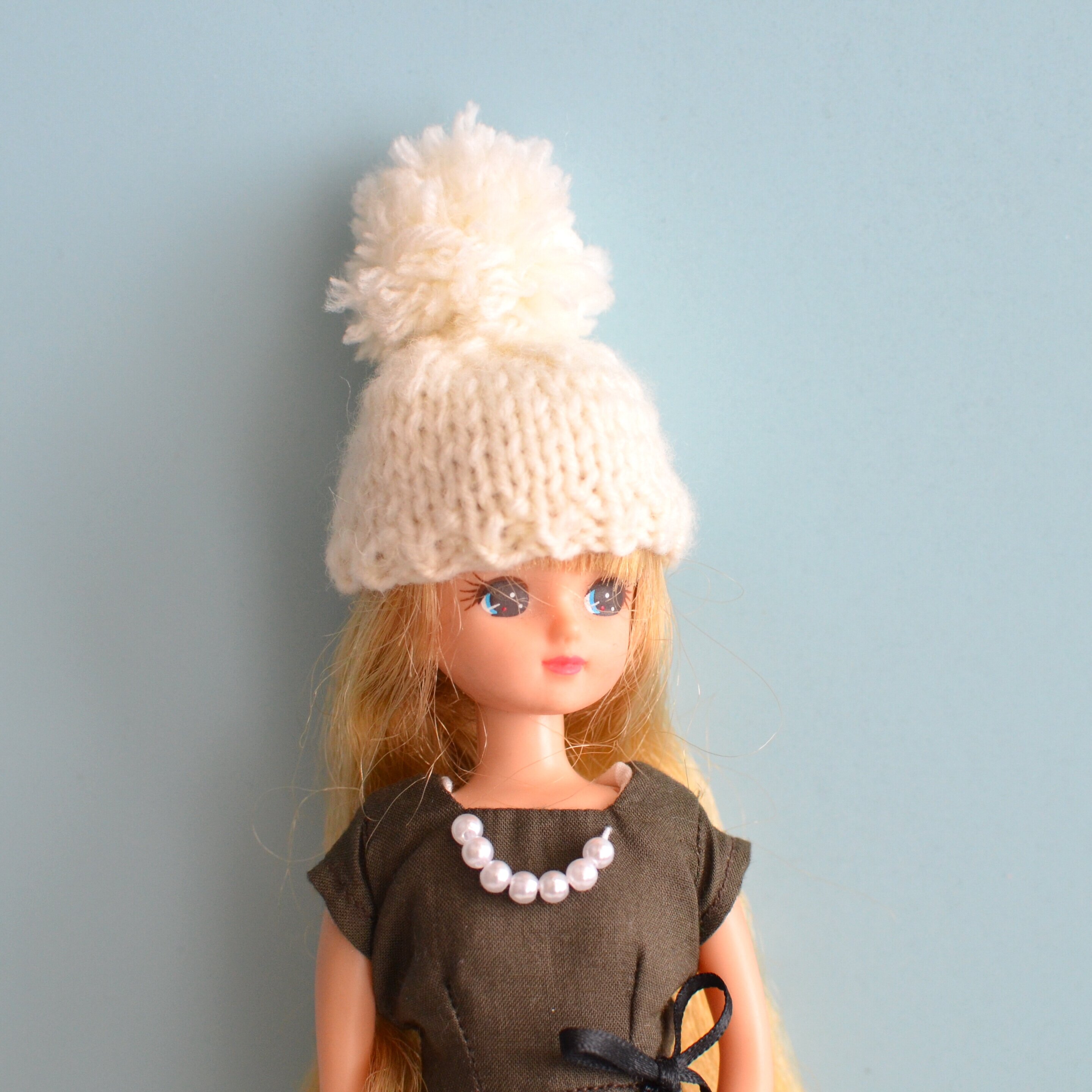 ニット帽を作りましたよ/今年もよろしくお願いいたします : リカ