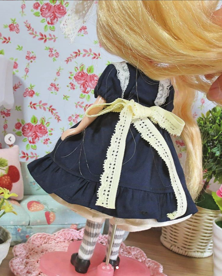 かわいいみなさんのドレス姿 リカちゃん服ハンドメイド りんごぽんのおうち 札幌市