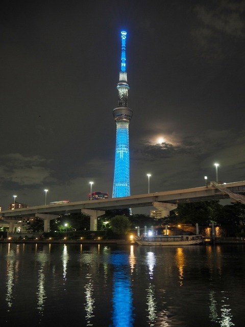 202608281951名月スカイツリー