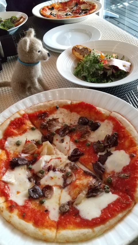 パルコ・デル・チェロのピザ