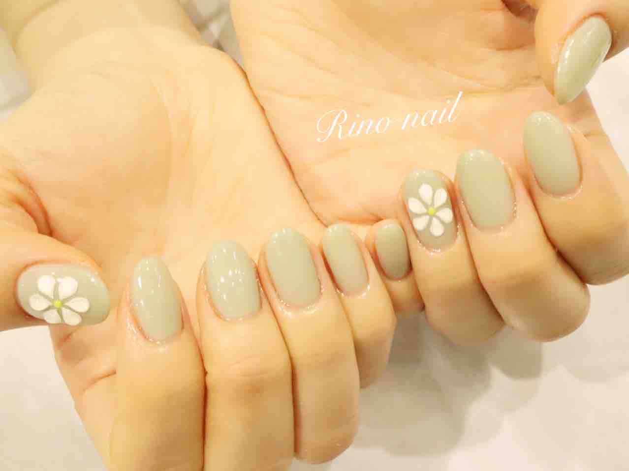 ぷっくりお花ネイル 大阪梅田のネイルサロン Rino Nail のブログ