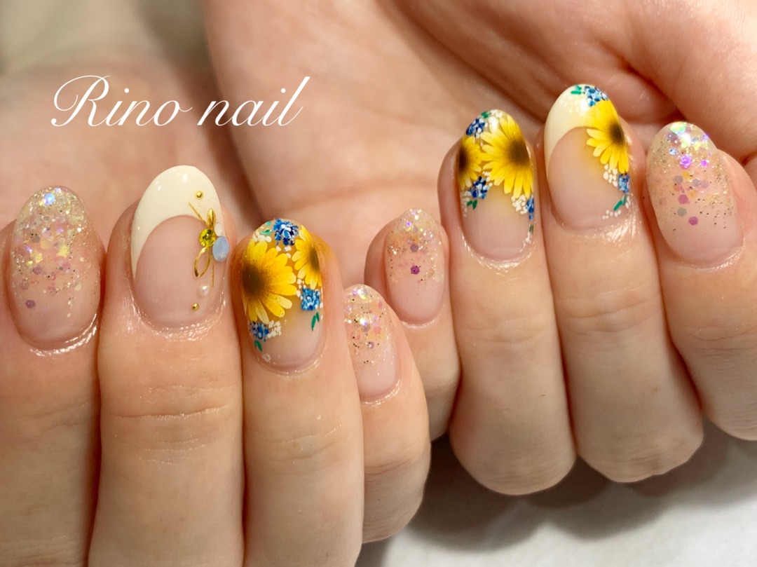 花火フットネイル 大阪梅田のネイルサロン Rino Nail のブログ