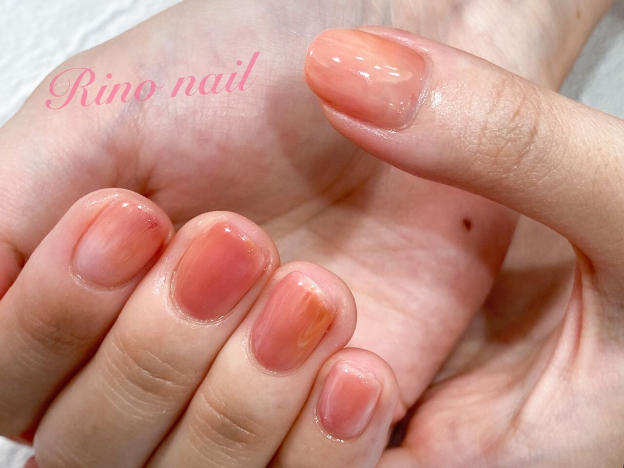 今年も人気なピーチネイル 大阪梅田のネイルサロン Rino Nail のブログ
