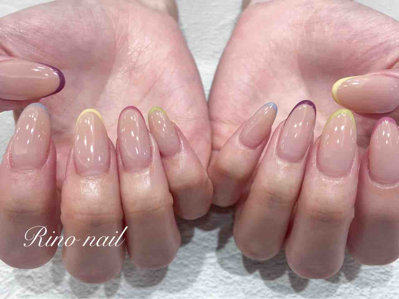 スキニーフレンチ 大阪梅田のネイルサロン Rino Nail のブログ