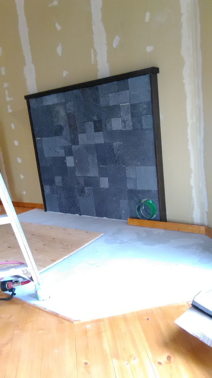 炉台 炉壁のdiy みなみのタイヨウは真理を拓く