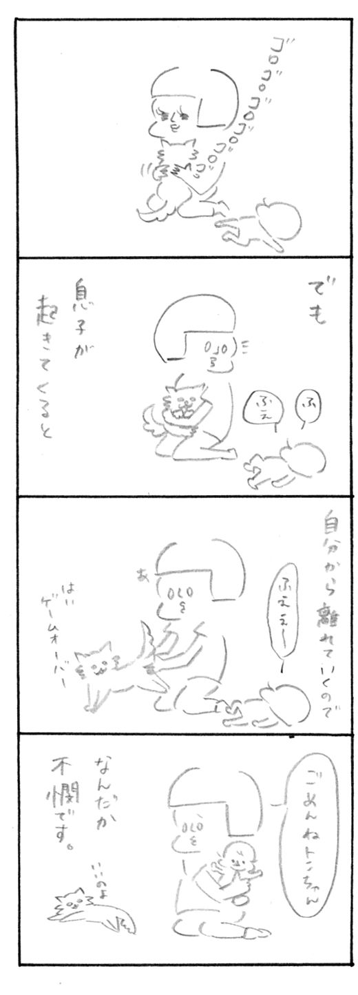 【育児日記66】トンちゃん2