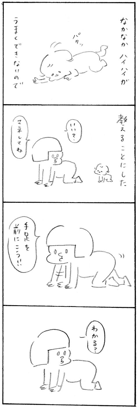 【育児日記47】おもてたんと違う1