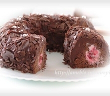 フランボワーズガナッシュケーキ