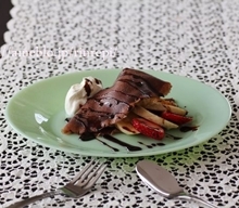 カフェモカ 米粉クレープ