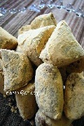 懐かしい駄菓子　きな粉飴