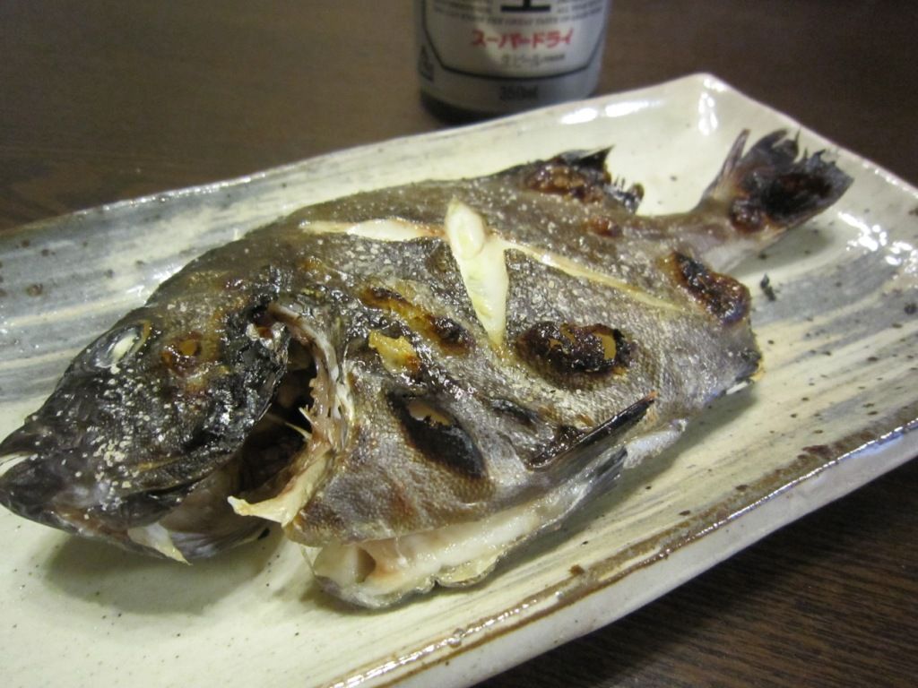 イシダイ料理 塩焼き りんりんパパの釣行 ぐるめ 生活日記