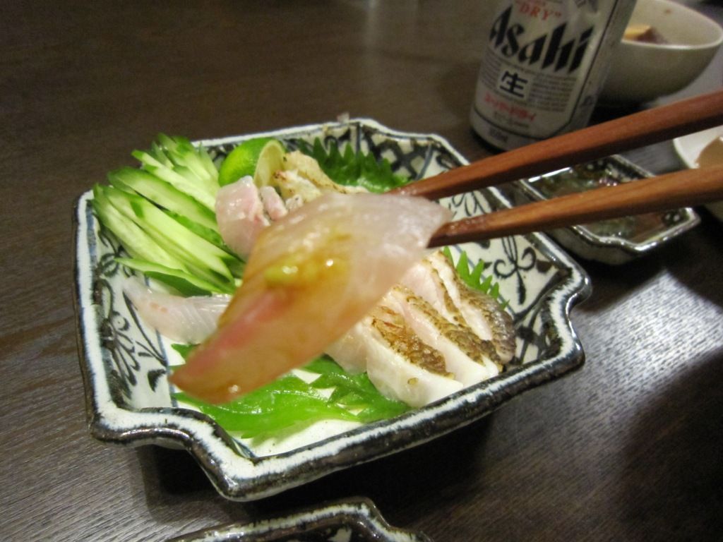 シロムツ料理 刺身と炙り こいつは旨めぇ りんりんパパの釣行 ぐるめ 生活日記 シロムツ料理 刺身と炙り こいつは旨めぇ りんりんパパの釣行 ぐるめ 生活日記