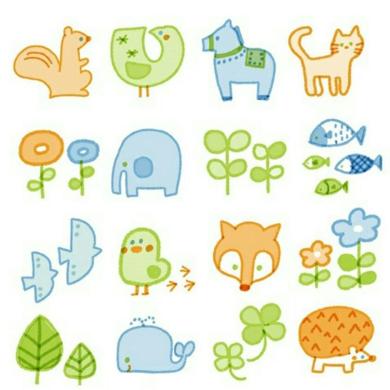 おしゃれな北欧イラスト絵文字 むーらんるーじゅ