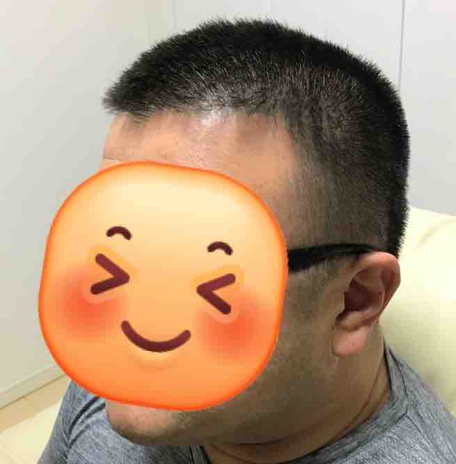 散髪アフター