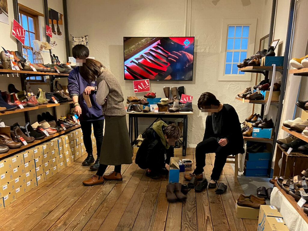 買い物中