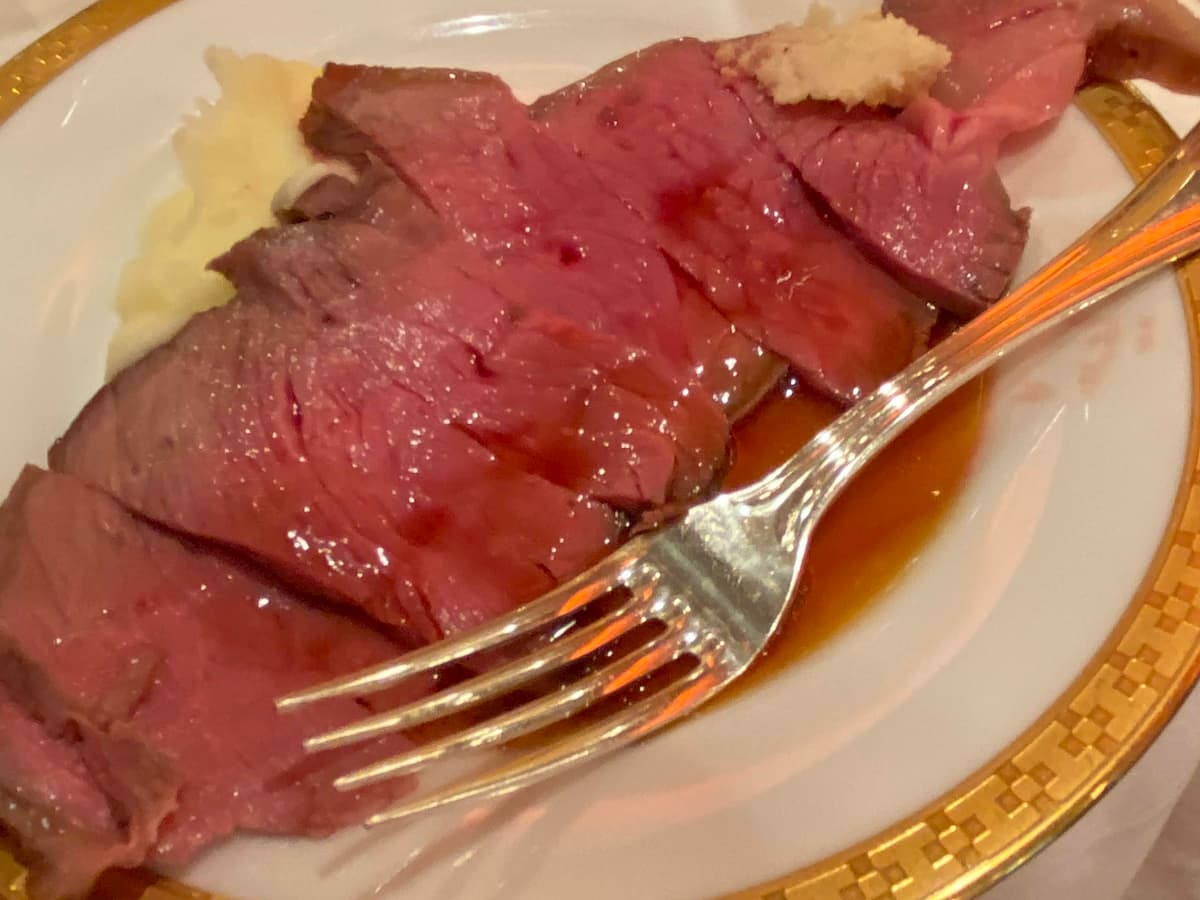 お肉を堪能
