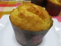 マーマレードのカップケーキ