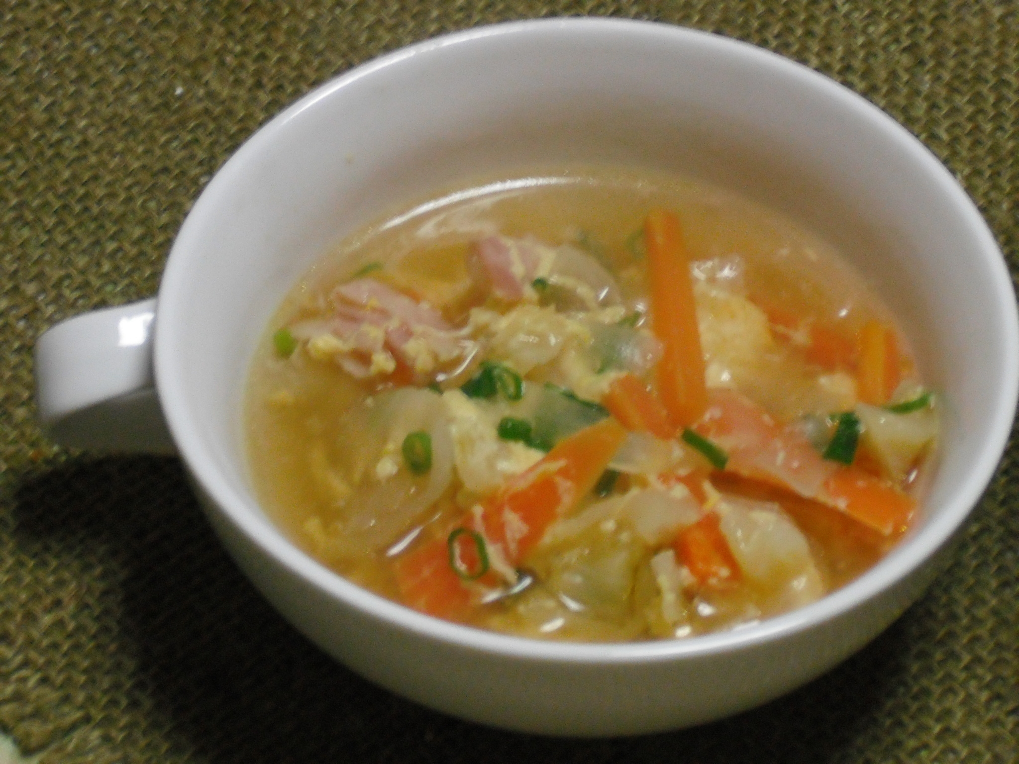 野菜スープ 保育所給食のレシピ