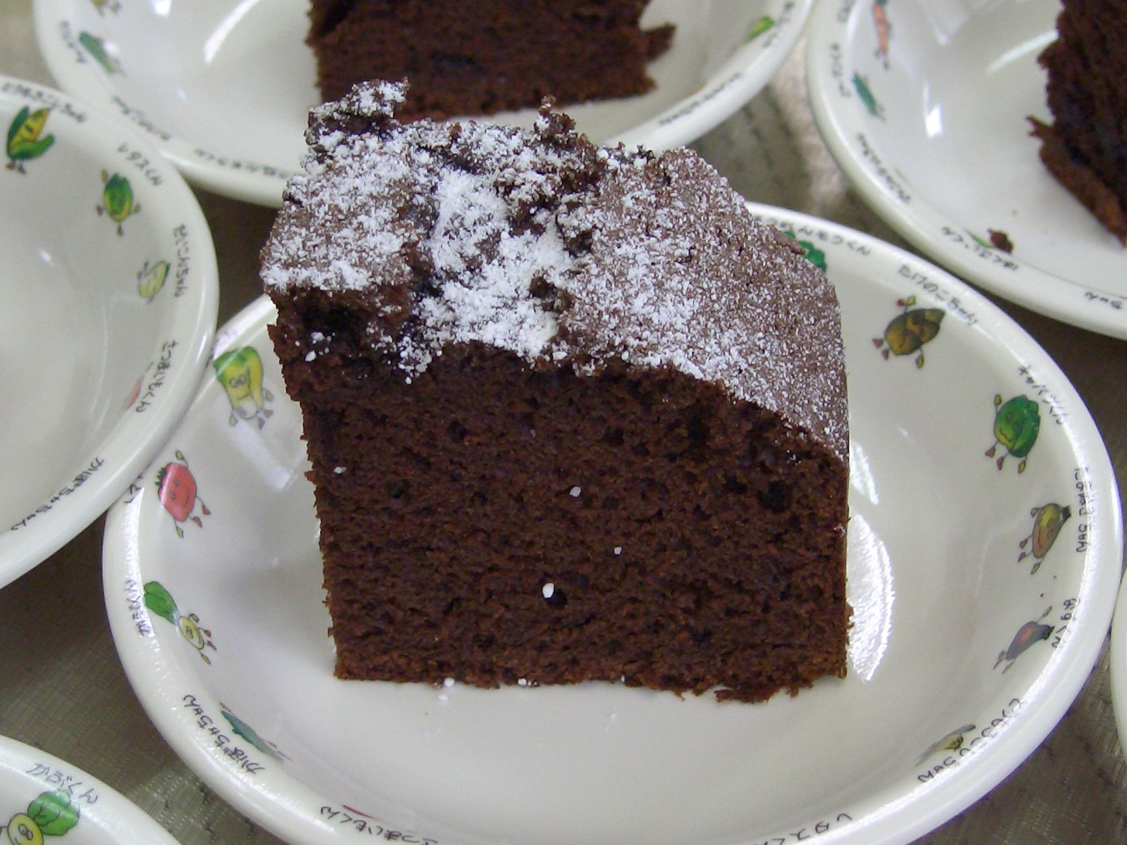 簡単チョコレートケーキ 保育所給食のレシピ