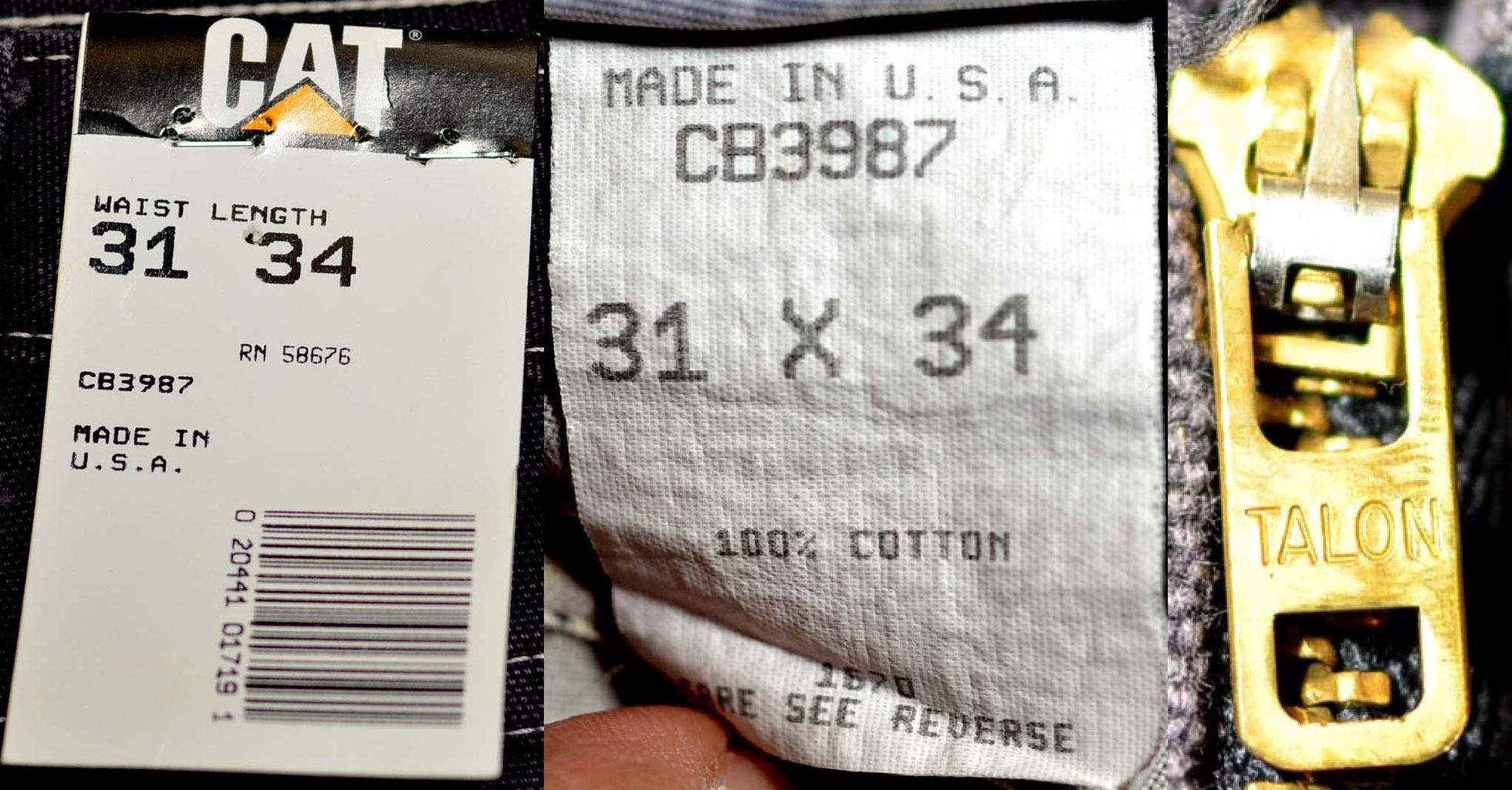 70s USA製 キャタピラー CAT ブラック ペインターデニムパンツ WORKERS Workers ワーカーズ CAT DAY Painter Pants キャット