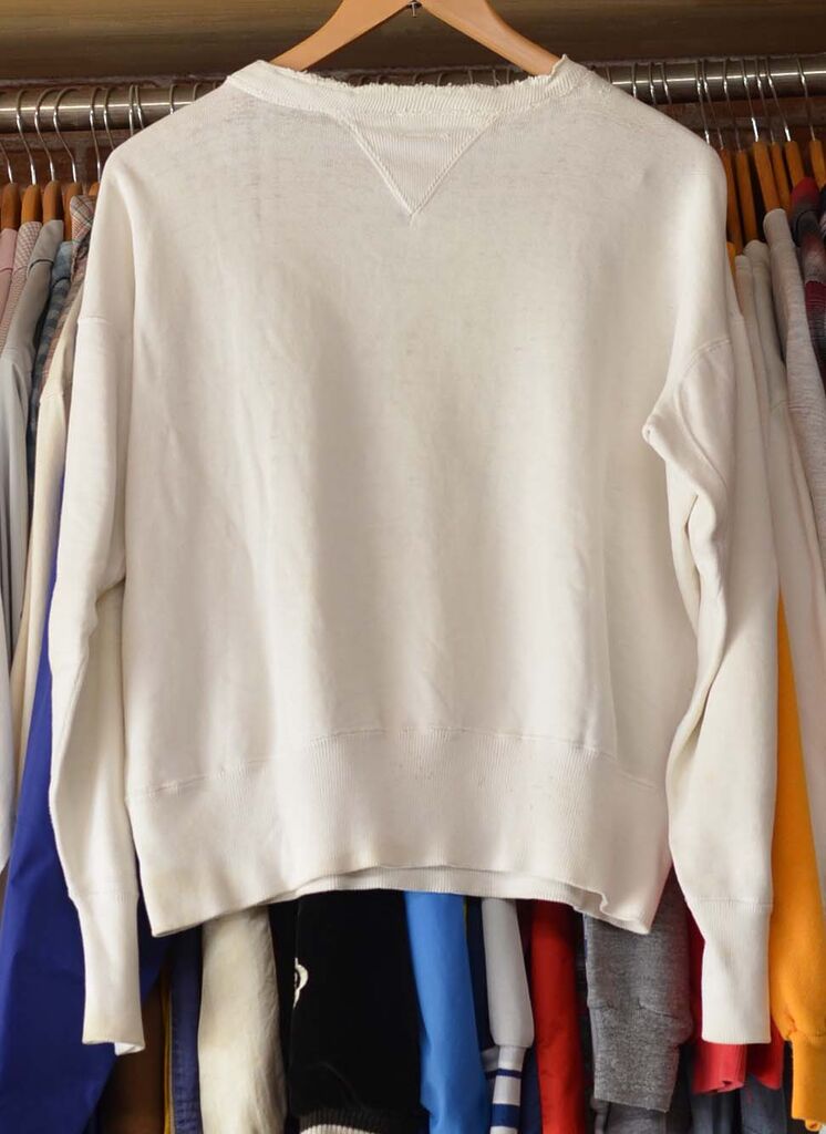 40s 両V スウェット オリジナル はめ込み 希少 ビッグサイズ XL 極上